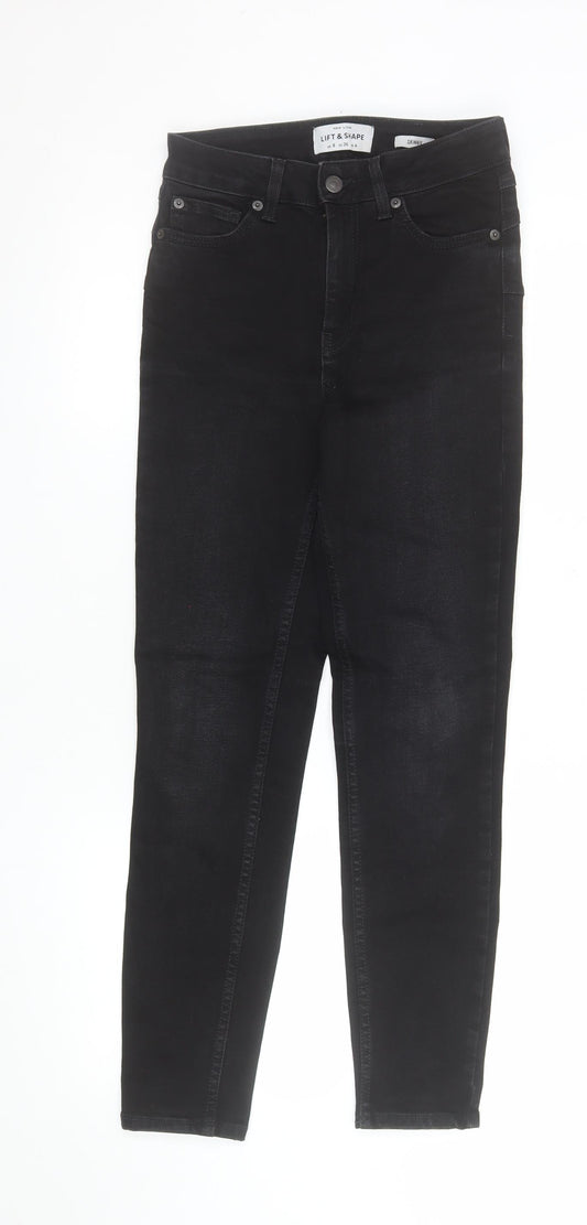 New Look Women’s Black Skinny High Rise Stretch Jeans Size 8