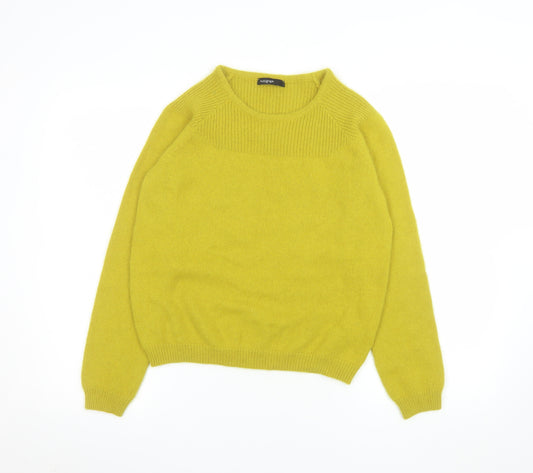 Marks and Spencer Autograph Women's Green Angora Jumper Size 10