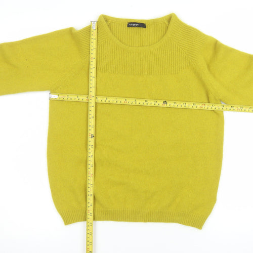 Marks and Spencer Autograph Women's Green Angora Jumper Size 10