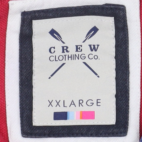 Crew Clothing Co. Men's Blue 2XL Cotton Polo Shirt