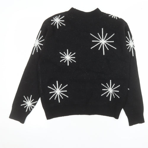 Marks and Spencer Women’s Black Star Pullover Jumper Size S