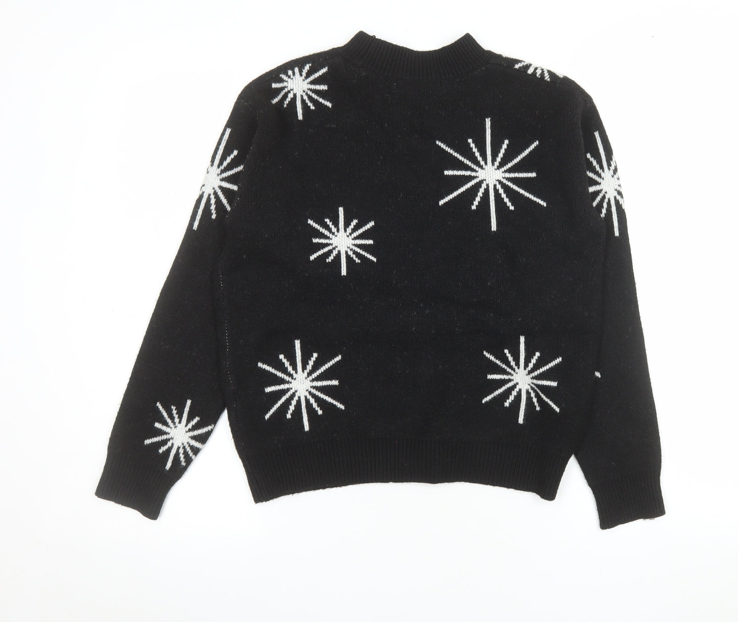 Marks and Spencer Women’s Black Star Pullover Jumper Size S