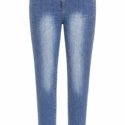 M&Co Womens Blue Size 12 Skinny Stretch Denim Jeans