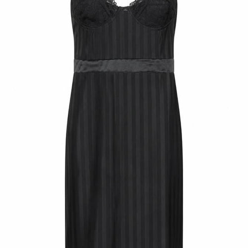 Saint Genies Women’s Black Lace Slip Dress Size 12 Party Wear