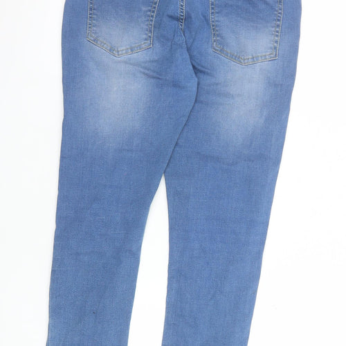 boohooMAN Men's Blue Skinny Denim Jeans Size 32 Regular Fit