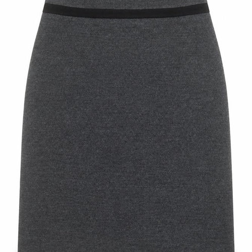 Marks and Spencer Womens Grey Pencil Skirt Size 10 Acrylic Blend