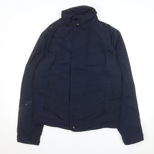 Marks and Spencer Men's Blue Small Bomber Jacket Polyester