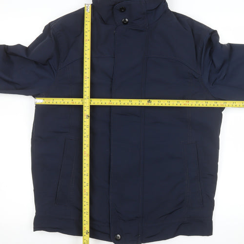 Marks and Spencer Men's Blue Small Bomber Jacket Polyester