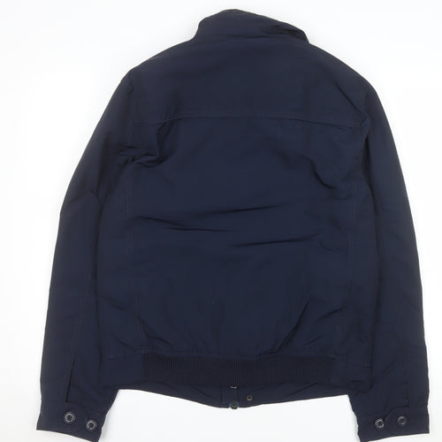 Marks and Spencer Men's Blue Small Bomber Jacket Polyester