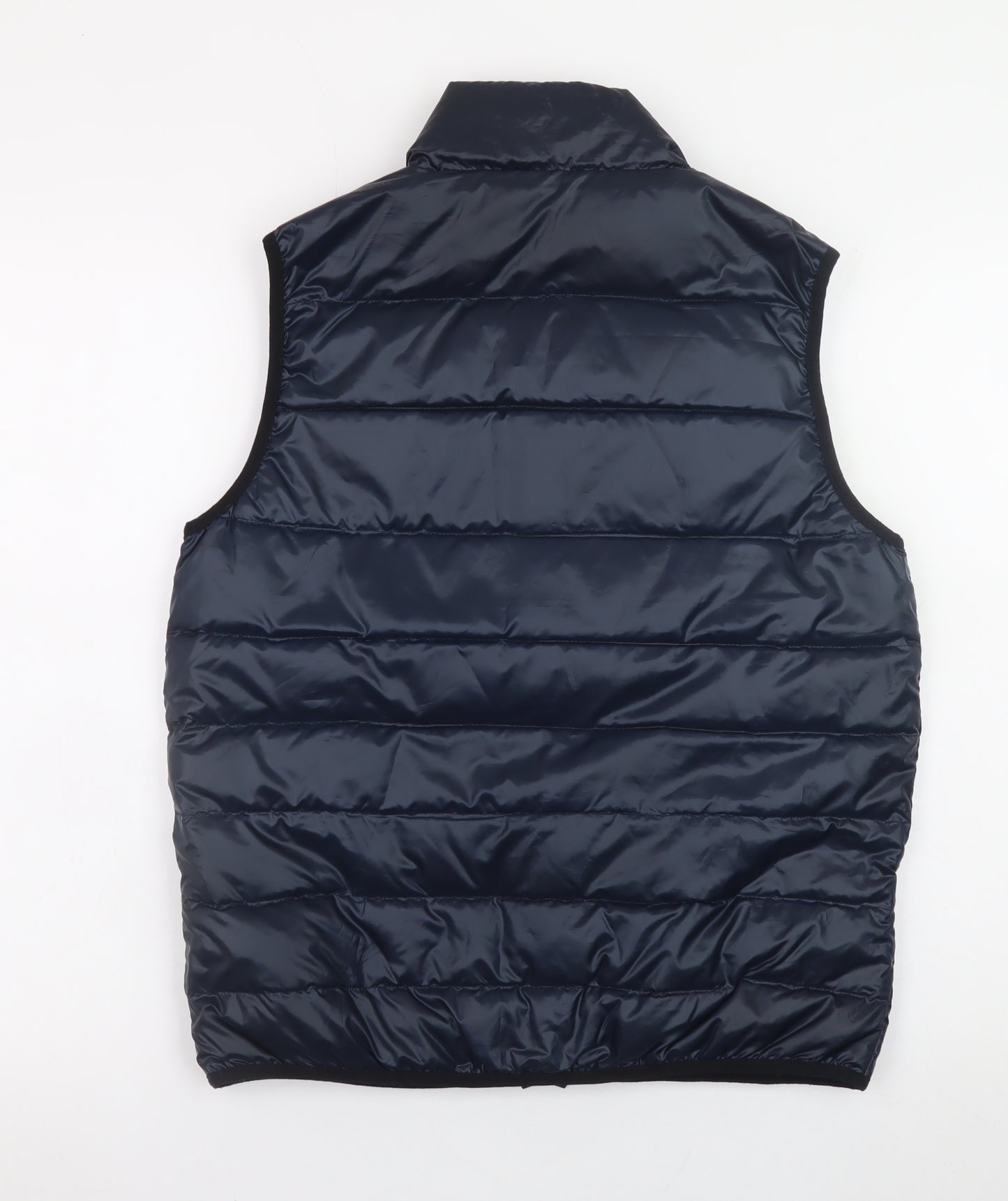 Active Spirit Men's Blue Puffer Waistcoat M Insulated Outdoor Vest