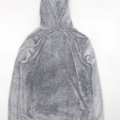 Equestrian Women Grey Fleece Pullover Hoodie Size 8/10