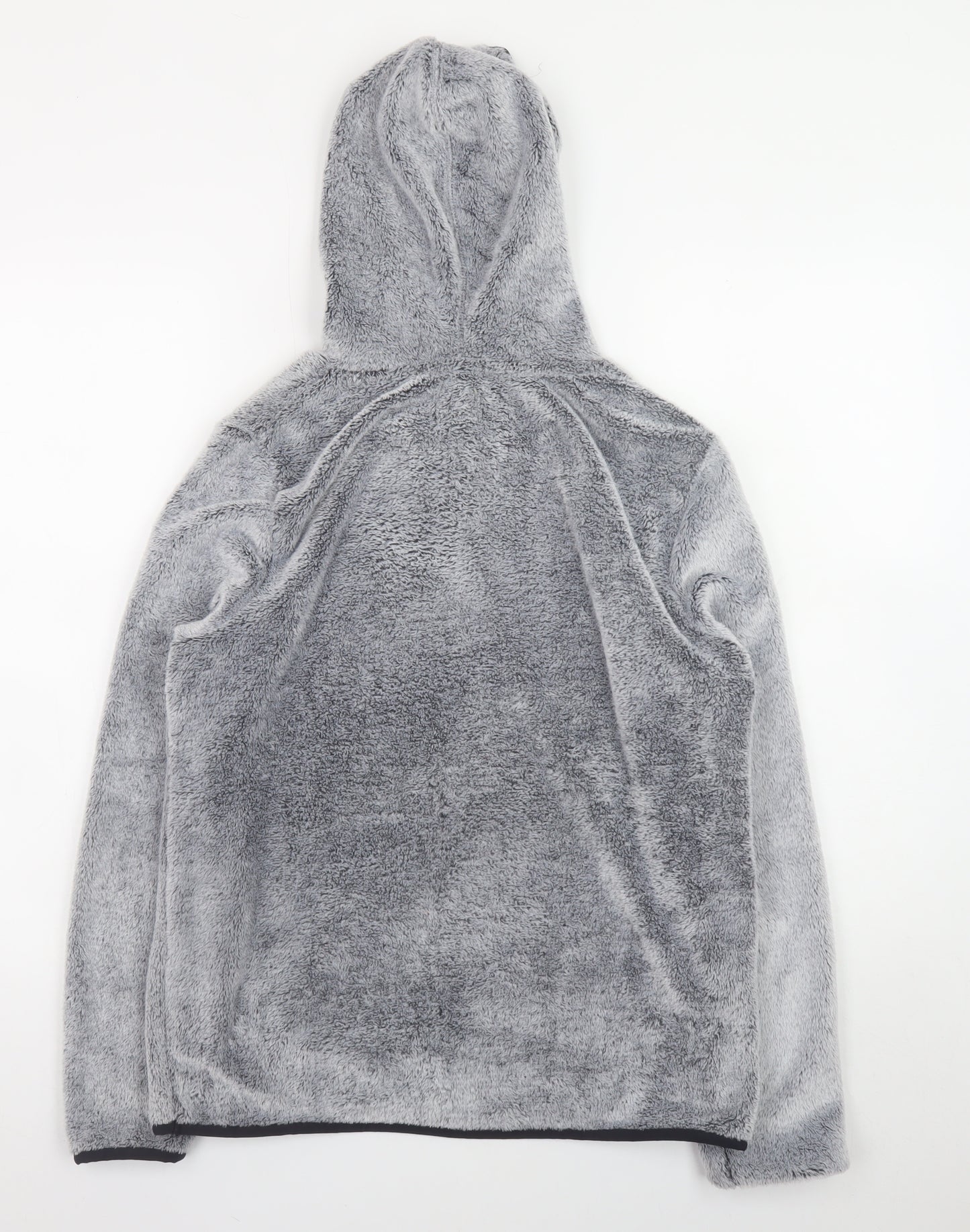 Equestrian Women Grey Fleece Pullover Hoodie Size 8/10