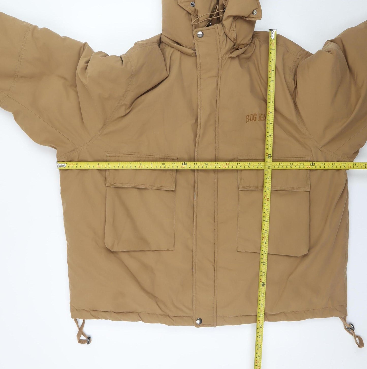 BDG Urban Outfitters Men's Brown Hooded Parka Jacket Size M