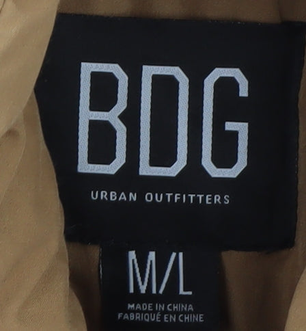 BDG Urban Outfitters Men's Brown Hooded Parka Jacket Size M