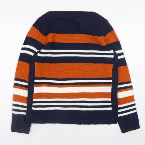 Isle Women’s Multicoloured Striped Knit Jumper Size S 10-12