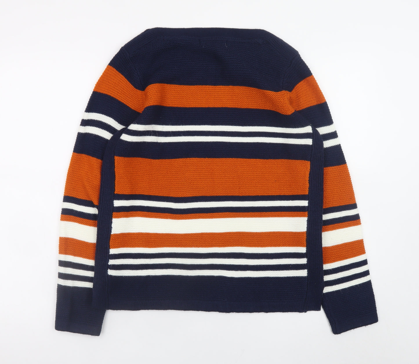 Isle Women’s Multicoloured Striped Knit Jumper Size S 10-12