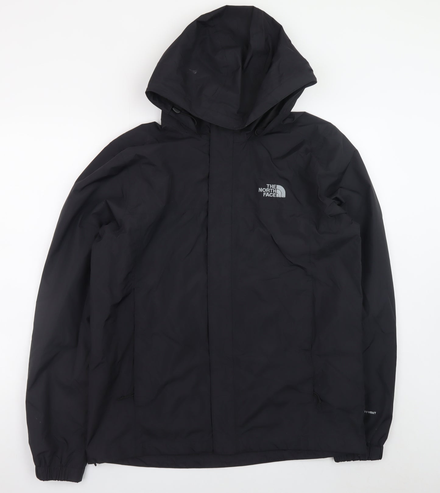 The North Face Men's Black Waterproof Hooded Jacket M
