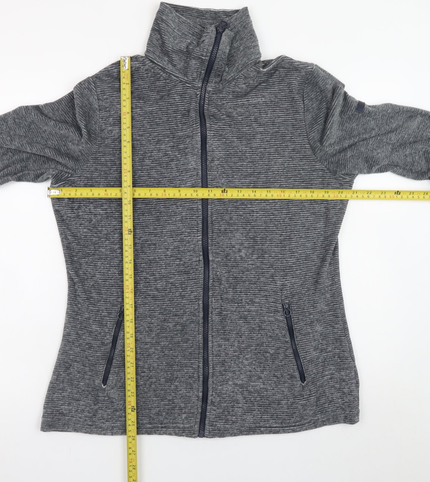 Regatta Men Grey L Fleece Full Zip Outdoor Jacket