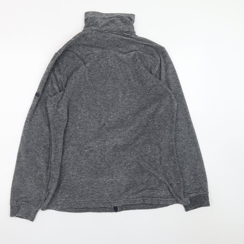 Regatta Men Grey L Fleece Full Zip Outdoor Jacket