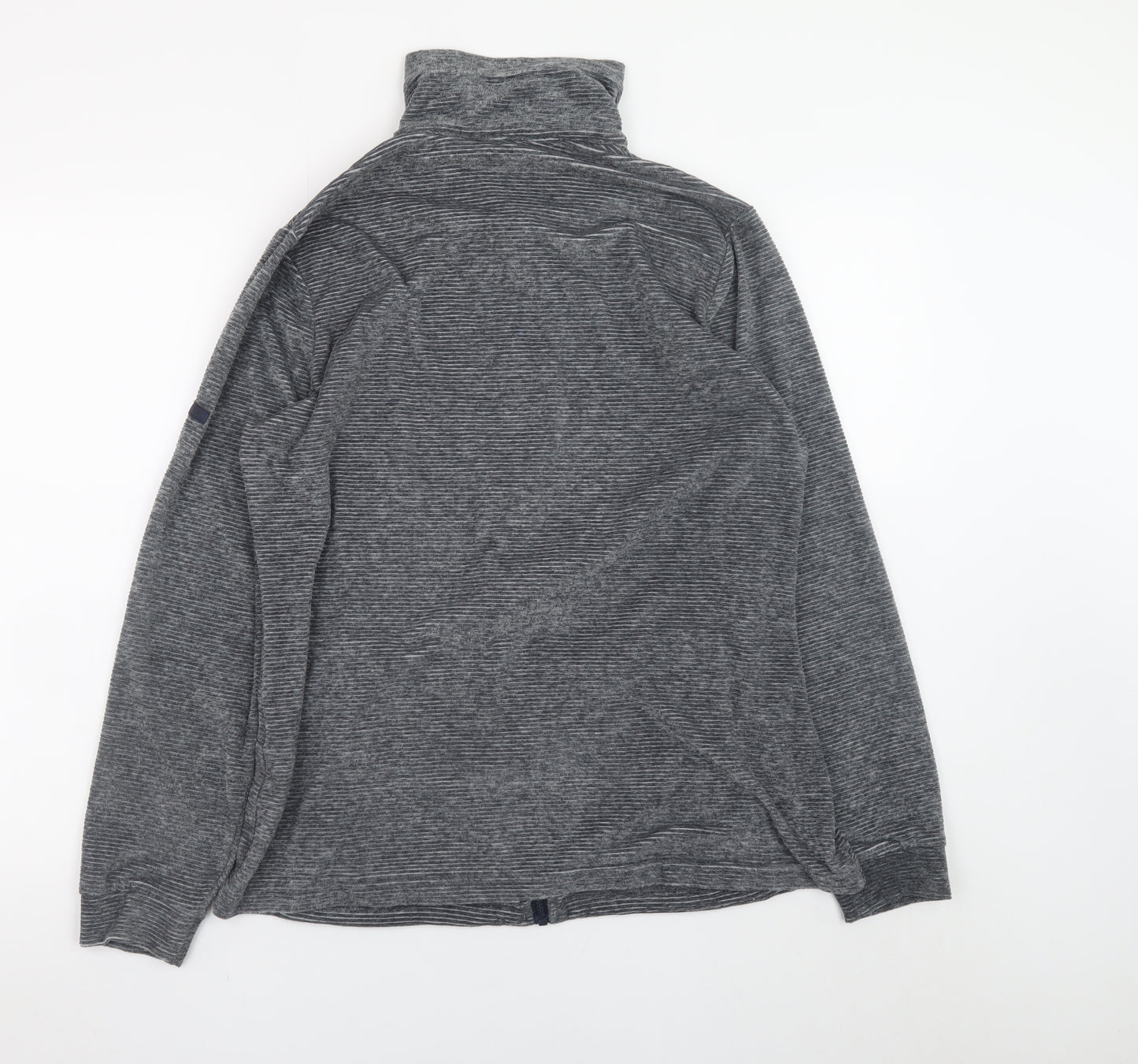 Regatta Men Grey L Fleece Full Zip Outdoor Jacket