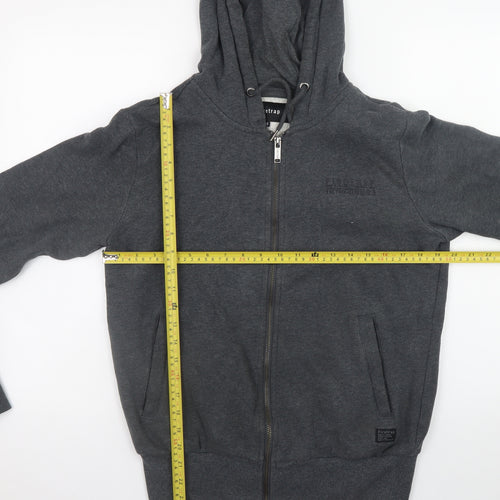Firetrap Men's Grey Full Zip Hoodie XS Classic Fit