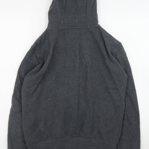 Firetrap Men's Grey Full Zip Hoodie XS Classic Fit