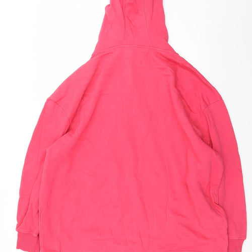 Threadbare Women’s Pink Hoodie Size 16 Pullover Cotton Blend