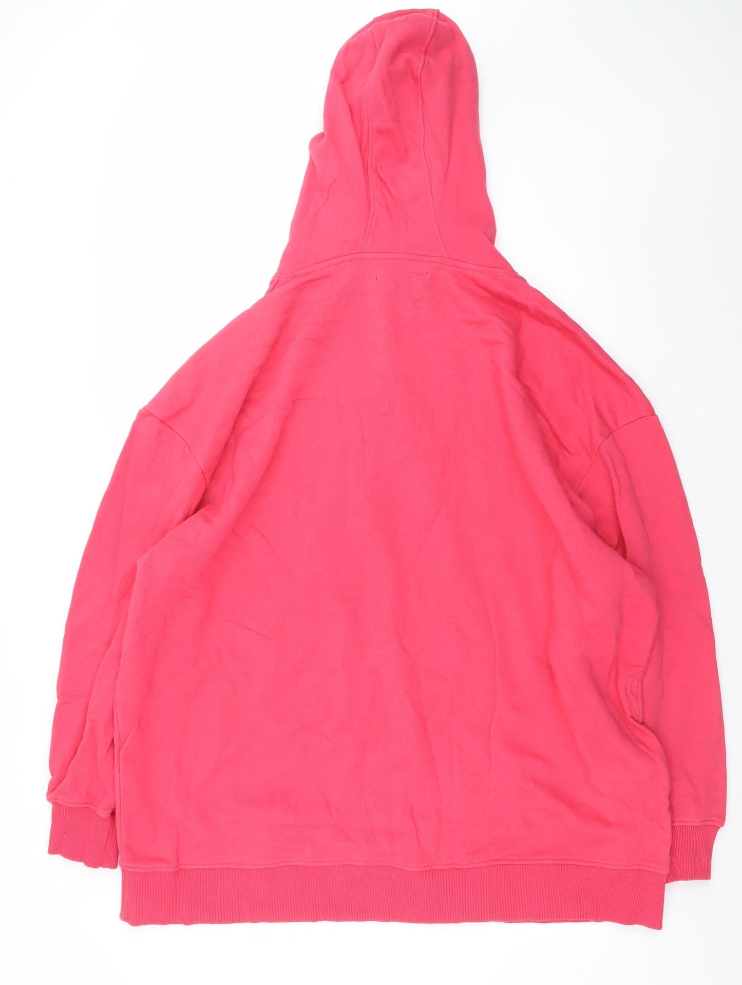 Threadbare Women’s Pink Hoodie Size 16 Pullover Cotton Blend