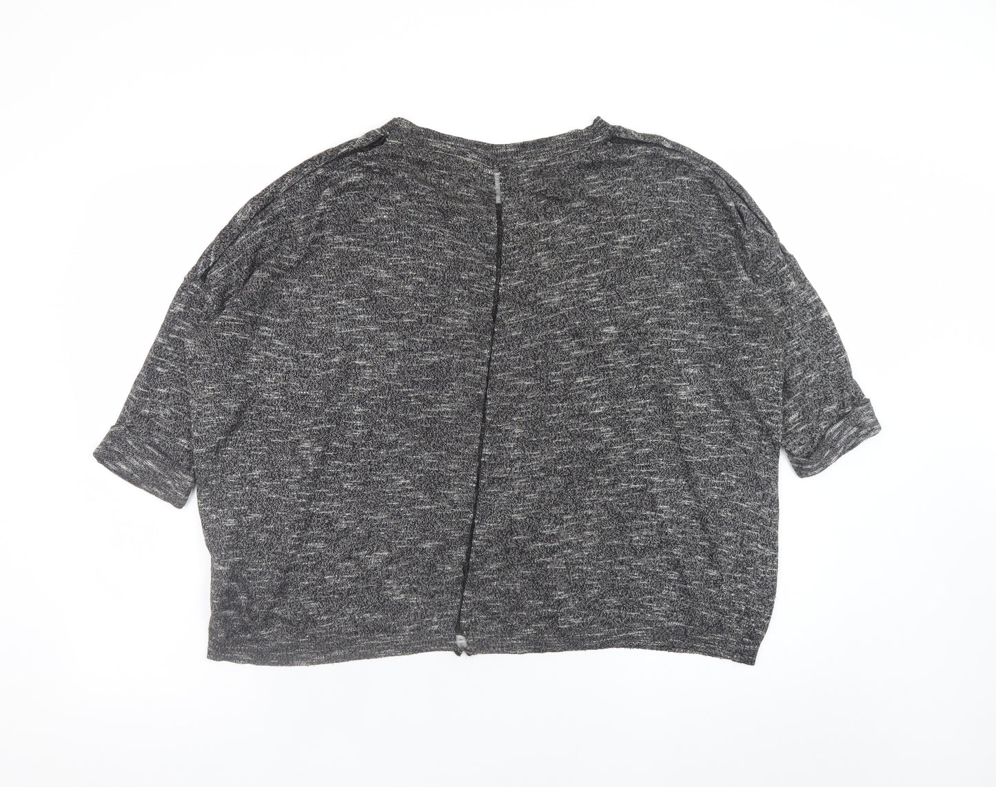 Sweewë Paris Women's Grey Short Sleeve Basic Jersey T-Shirt M