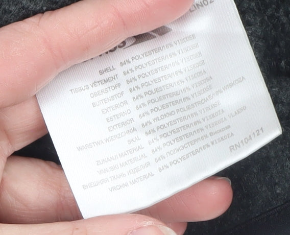 Trespass Men's Grey 1/4 Zip Fleece Sweatshirt L Outdoor Pullover