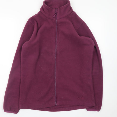 Peter Storm Women’s Purple Fleece Full Zip Jacket Size 12