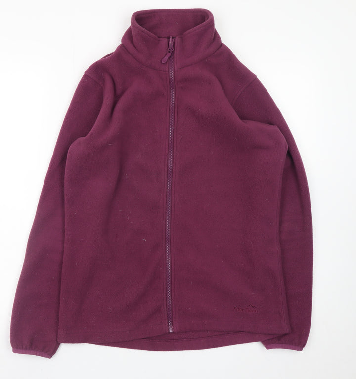 Peter Storm Women’s Purple Fleece Full Zip Jacket Size 12
