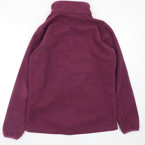 Peter Storm Women’s Purple Fleece Full Zip Jacket Size 12