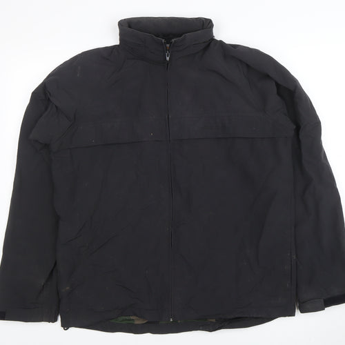 Carhartt Men's Black M Waterproof Nylon Lined Outdoor Jacket