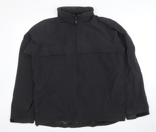 Carhartt Men's Black M Waterproof Nylon Lined Outdoor Jacket