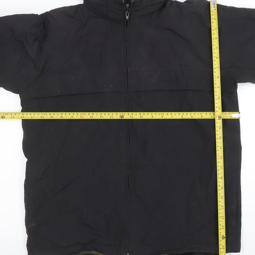Carhartt Men's Black M Waterproof Nylon Lined Outdoor Jacket