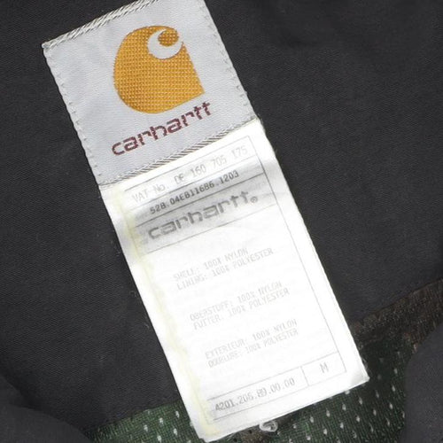 Carhartt Men's Black M Waterproof Nylon Lined Outdoor Jacket