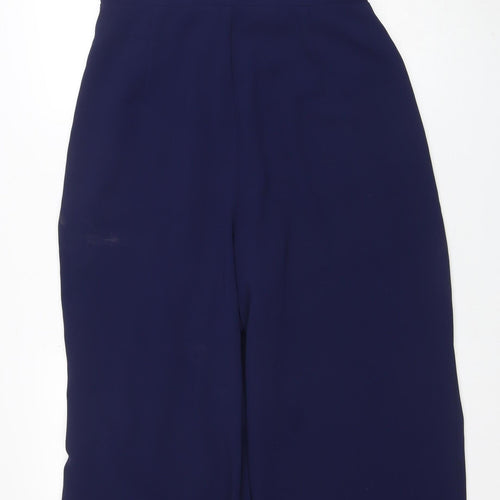 Next Women's Navy Blue Polyester Jumpsuit Size 20 Elegant Knot Detail