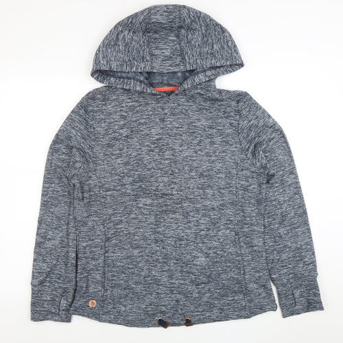 Regatta Great Outdoors Women's Grey Hoodie UK 12 Pullover Long Sleeve