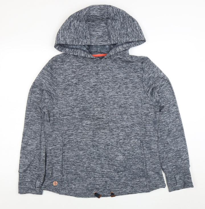 Regatta Great Outdoors Women's Grey Hoodie UK 12 Pullover Long Sleeve