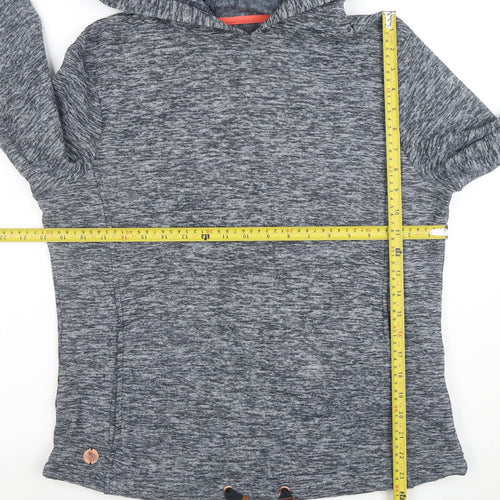 Regatta Great Outdoors Women's Grey Hoodie UK 12 Pullover Long Sleeve