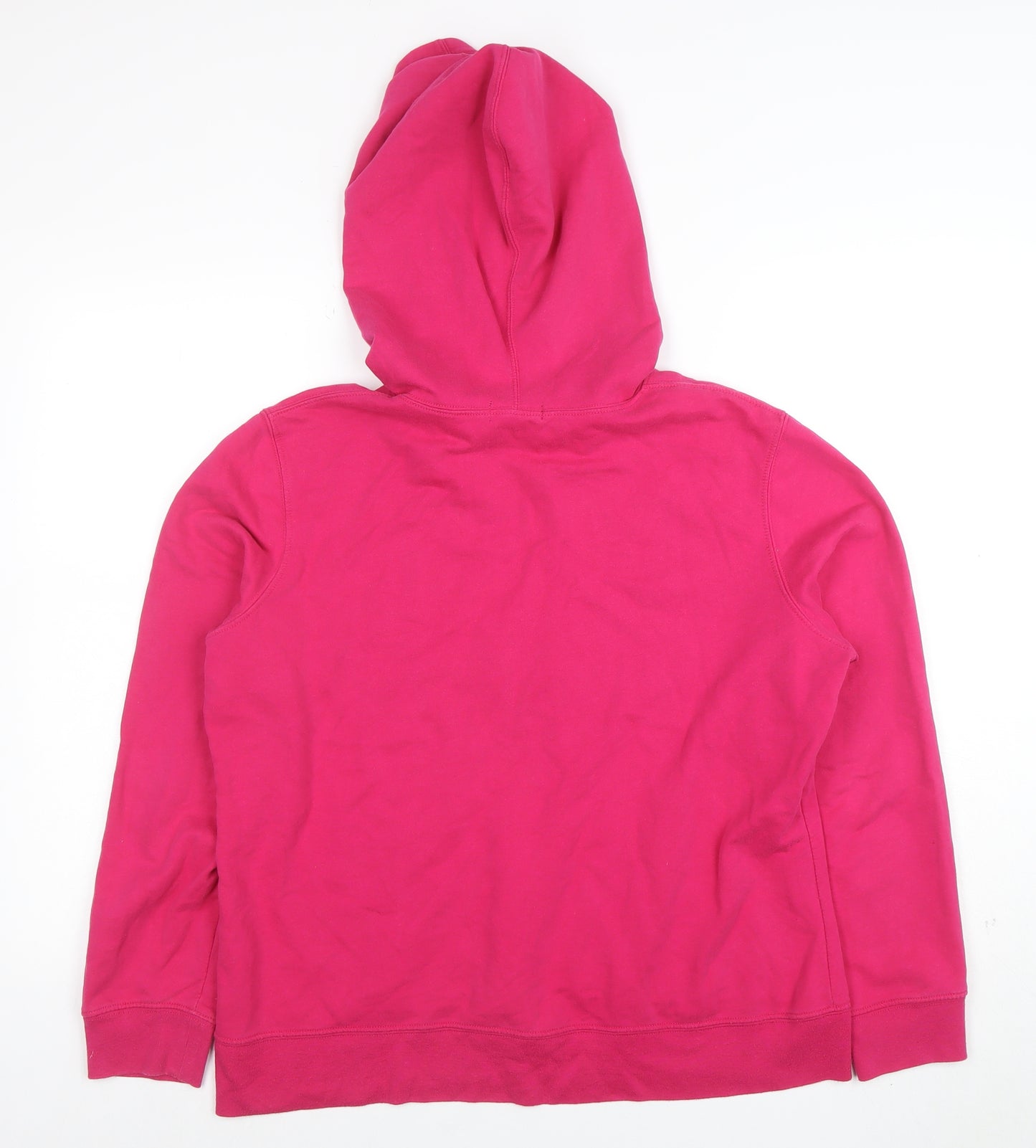 GAP Women’s Pink Pullover Hoodie Large Cotton Blend Casual