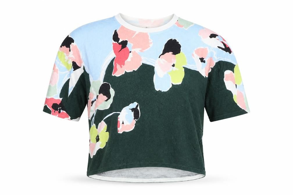 Front view of Phase Eight women’s multicoloured floral tunic blouse xs