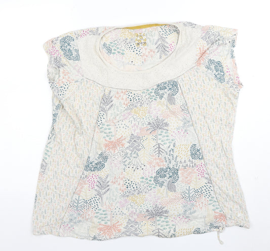 White Stuff Womens Multicoloured Cotton Tunic Top Size 20