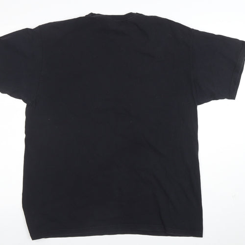 Marvel Men’s Black XL Stark Industries Graphic Cotton T-Shirt