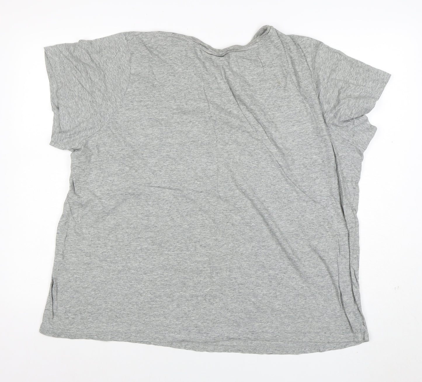 Levi's Women's Grey 3XL Basic Relaxed Fit Logo T-Shirt