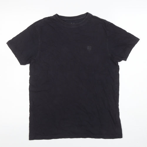 Police 883 Men's Black Short Sleeve Crew Neck Cotton T-Shirt Size S