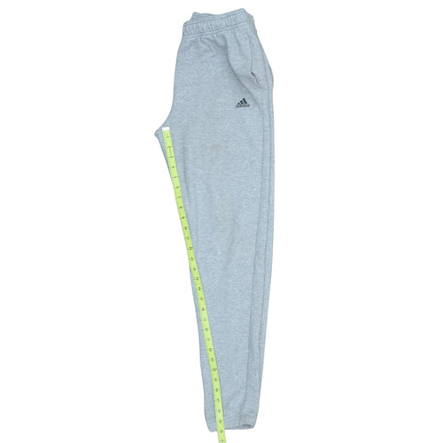 Adidas Boys Grey Jogger Sweatpants 13-14 Years Regular Fit Cotton Blend