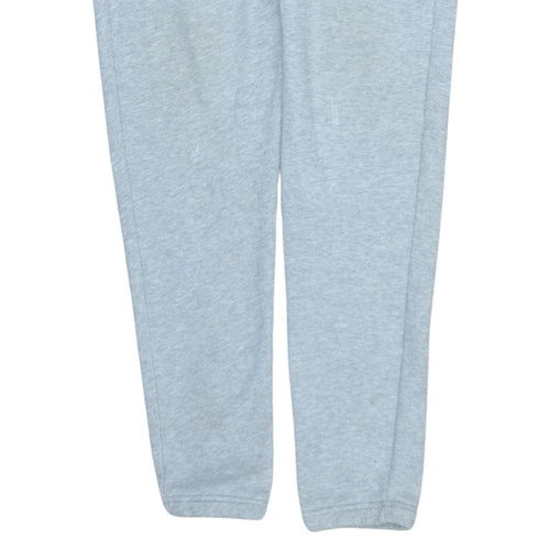 Adidas Boys Grey Jogger Sweatpants 13-14 Years Regular Fit Cotton Blend