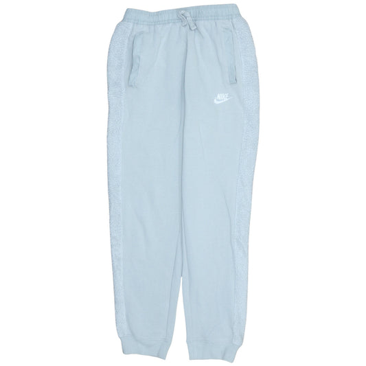 Nike Teens Grey Fleece Jogger Sweatpants Lined Size L
